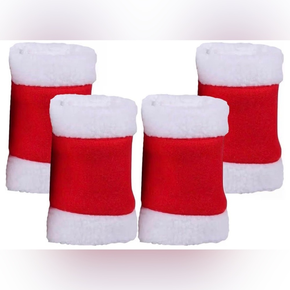KALASONEER Christmas Horse Leg Wraps, Pack of 4, Suitable for Most Horse Legs
